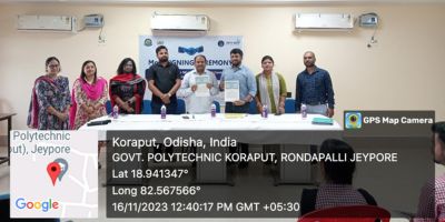 MoU signed with Government Polytechnic Koraput As Skill Development Partner